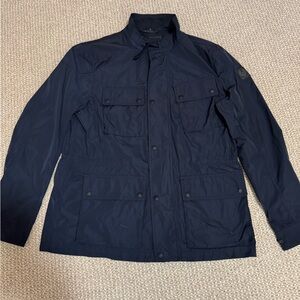 Belstaff Navy Blue Field Style Jacket